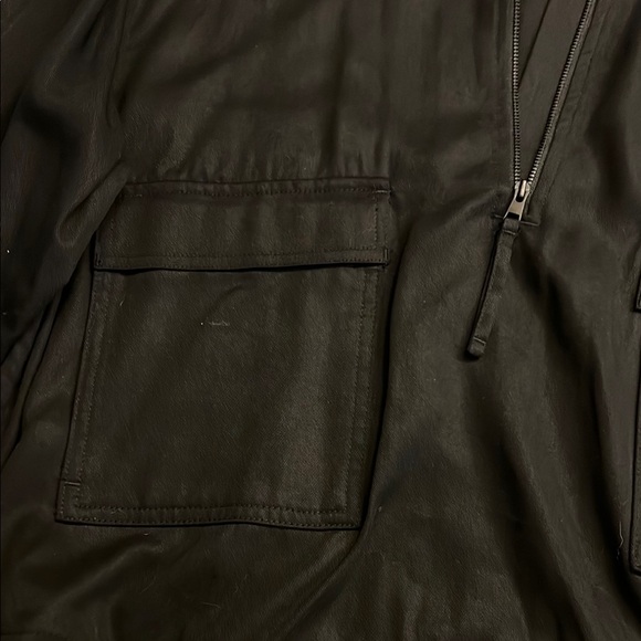 Athleta Black Half-Zip Women's Jacket - Picture 3 of 4